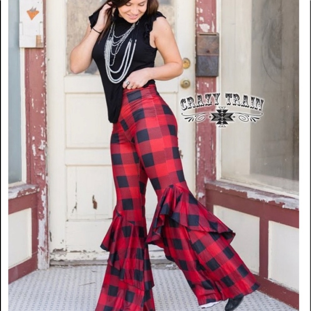 Crazy Train Plaid Flare SM